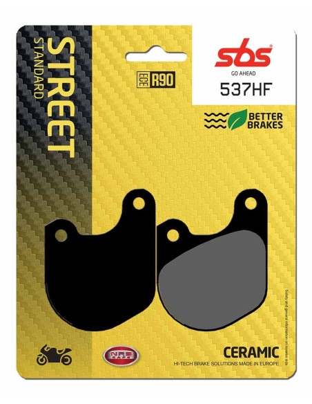 Pastilla de freno SBS P537-HF