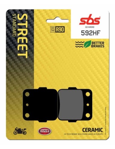 Pastilla de freno SBS P592-HF