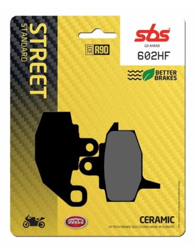 Pastilla de freno SBS P602-HF