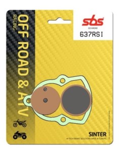 Pastilla de freno SBS P637-RSI