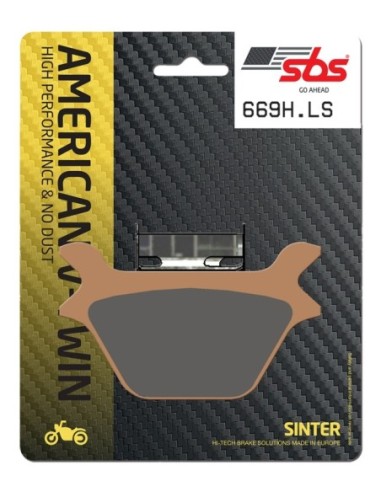Pastilla de freno SBS P669-LS