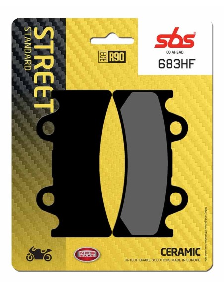 Pastilla de freno SBS P683-HF