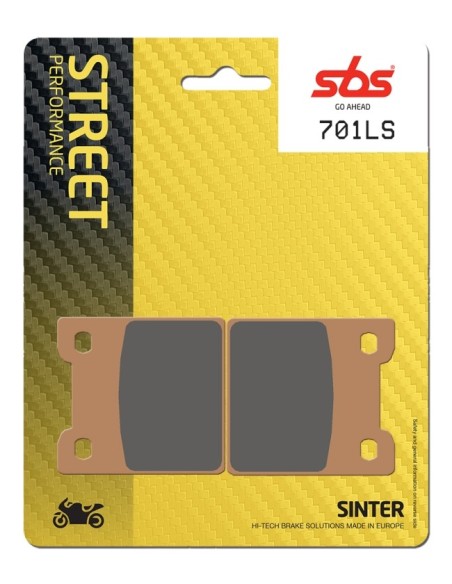 Pastilla de freno SBS P701-LS