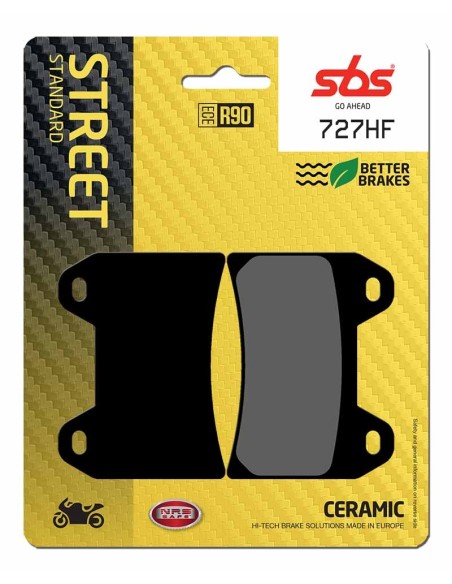 Pastilla de freno SBS P727-HF
