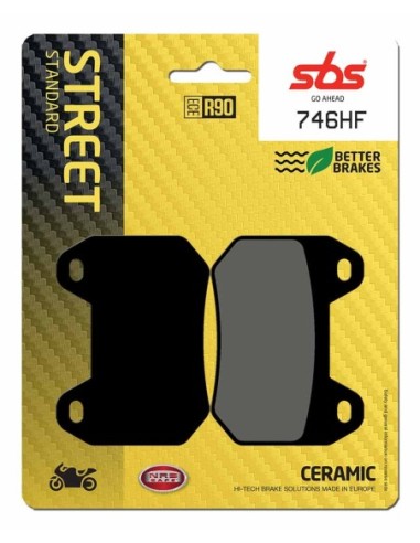 Pastilla de freno SBS P746-HF