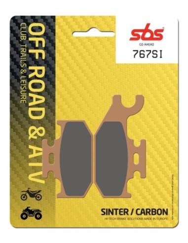 Pastilla de freno SBS P767-SI