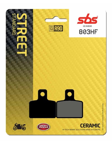 Pastilla de freno SBS P803-HF