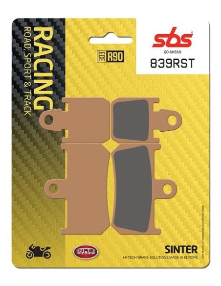 Pastilla de freno SBS P839-RST