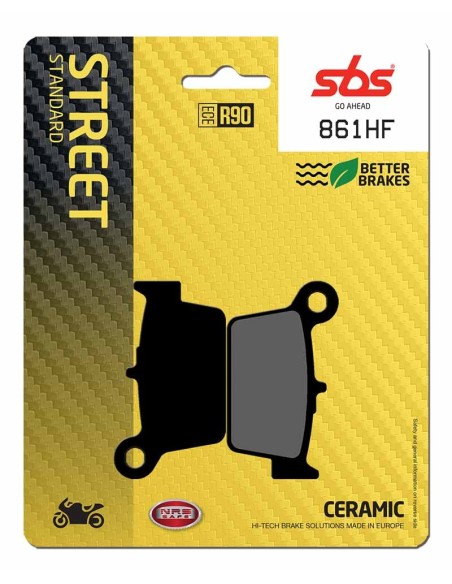 Pastilla de freno SBS P861-HF