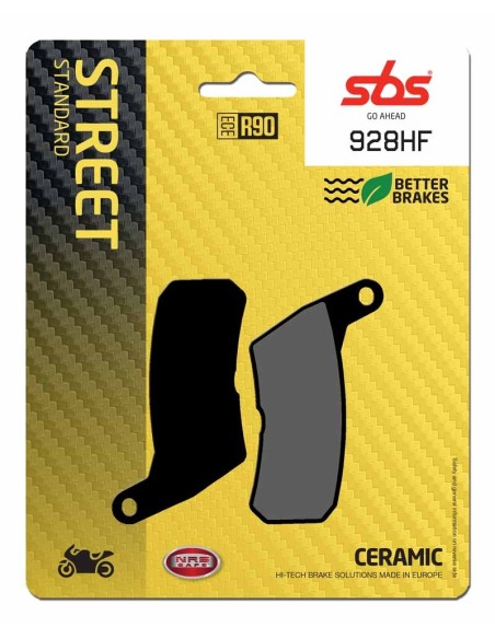 Pastilla de freno SBS P928-HF