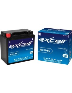 Batería moto Axcell GEL ATX14-BS 2