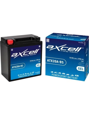Batería moto Axcell GEL ATX20A-BS