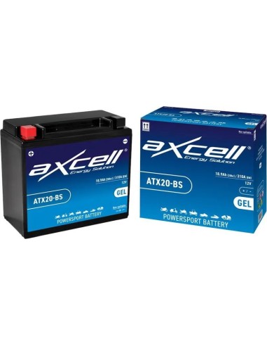 Batería moto Axcell GEL ATX20-BS