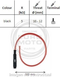 Pipa de Bujía NGK SD05FMC