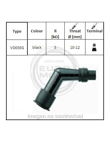 Pipa de Bujía NGK VD05EG