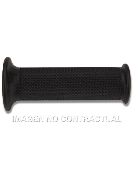 Puños Domino Minimoto Negros Cerrados D 22 mm L 115 mm