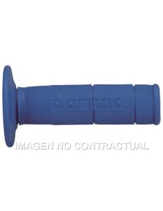 Puños Domino OFF Road Azules Cerrados D 22 mm L 118 mm