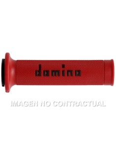 Puños Domino On Road rojo y negro