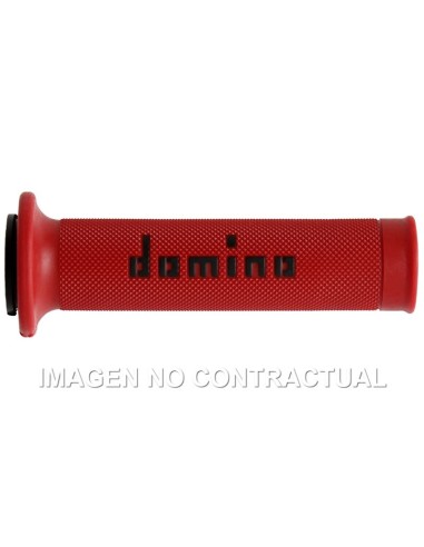Puños Domino On Road rojo y negro
