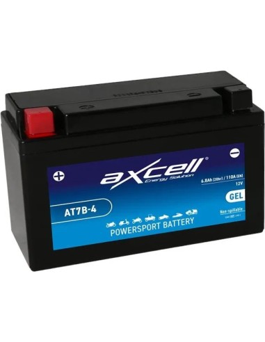 Batería moto Axcell GEL AT7B-4