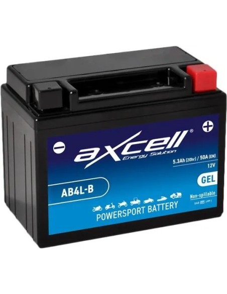Batería moto Axcell GEL AB4L-B