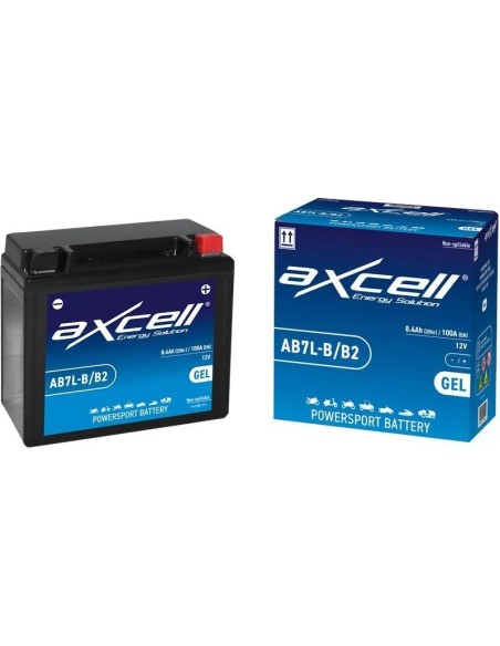Batería moto Axcell GEL AB7L-BB2