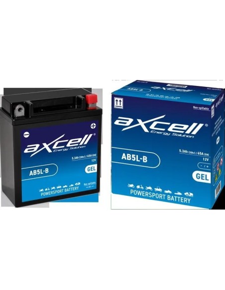 Batería de Gel para moto Axcell AB5L-B