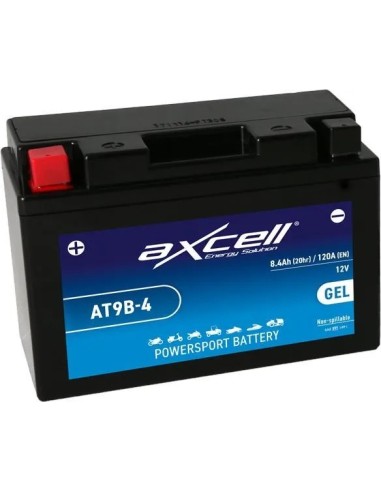Batería moto Axcell GEL AT9B-4
