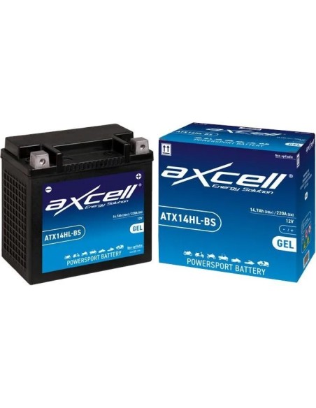 Batería moto Axcell GEL ATX14HL-BS