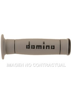Puños Domino Trial Gris - Negro Cerrados D 22 mm L 125 mm