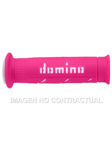 Puños Domino XM2 Super Soft Fucsia/Blanco Abiertos D 22 mm L 120-125 mm
