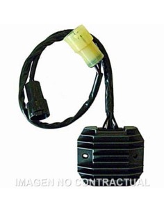 Regulador Japonés SH650-12 - 12V - Trifase - CC - 7 Cables - 2 Conectores Redondos