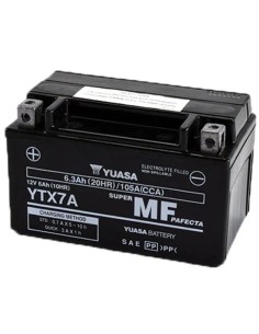 Batería Yuasa MF 6.3Ah WC - YTX7A