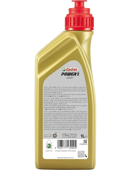 aceite castrol a747 2 t 1 litro 15f555