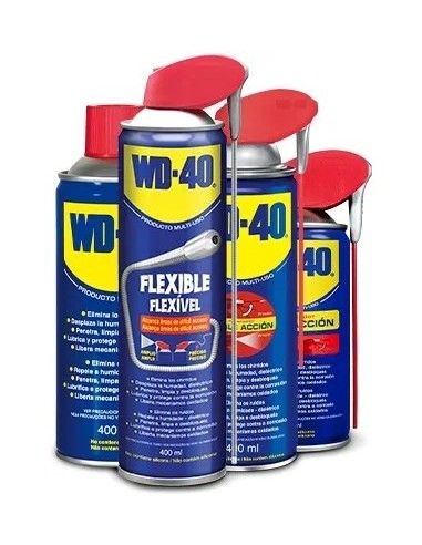 pack wd40 500ml doble accion y 400 ml flexible