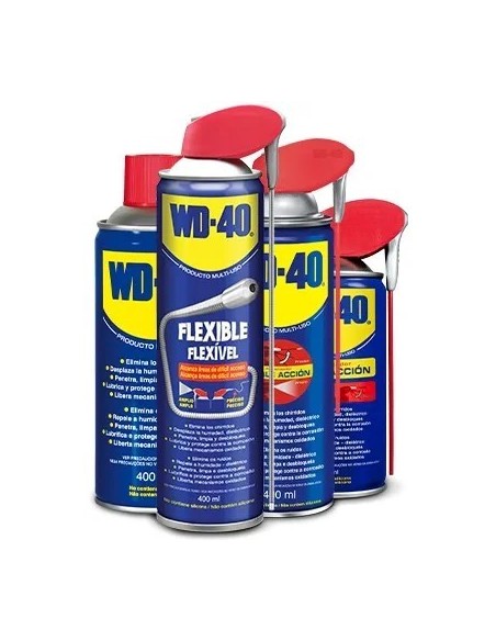 pack wd40 500ml doble accion y 400 ml flexible