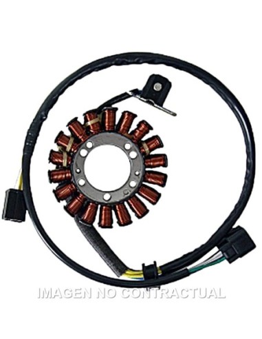 Stator Mitsubishi Trifase 18 polos con pick-up Suzuki DRZ400