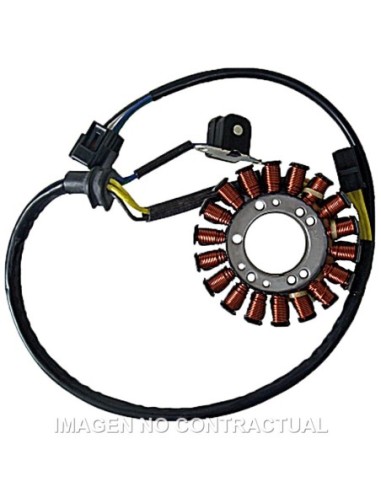 Stator Mitsubishi Trifase 18 polos con pick-up Suzuki DR400Z