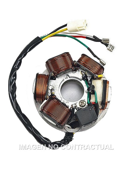 Stator SGR 6 polos Vespa PX T5