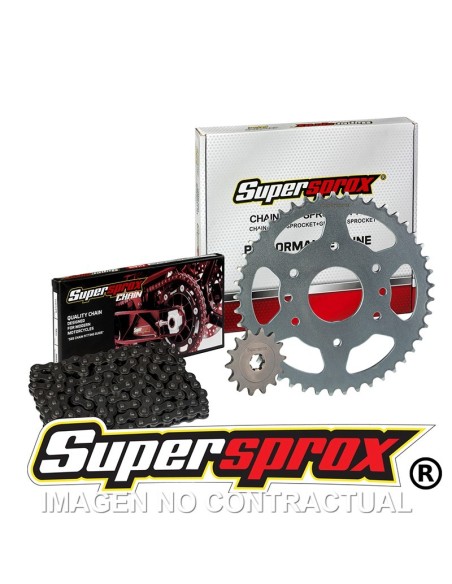 KIT TRANSMISIÓN SUPERSPROX BRIXTON BX 125 (16/19)