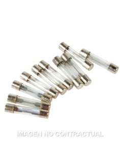 JUEGO DE 10 FUSIBLES DE CRISTAL LAMPA 12/32V