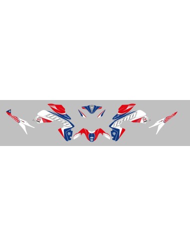 Kit Deco UP Maximize Rojo--Azul Honda CB1000R