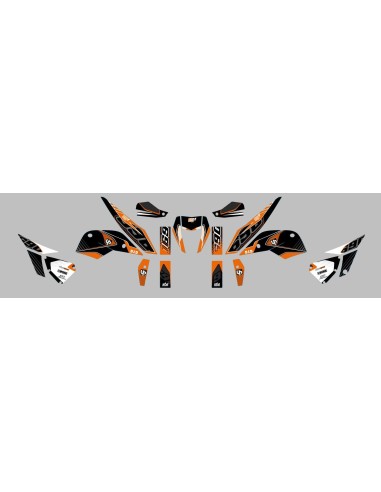 Kit Deco UP Maximize Negro-Naranja KTM Duke 690
