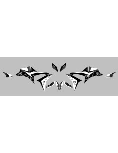 Kit Deco UP Maximize Negro-Blanco Yamaha Tracer900