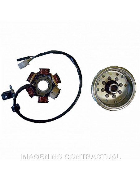 Volante Magnético 6 Polos 12V 90W (Motor Peugeot 50 2T)