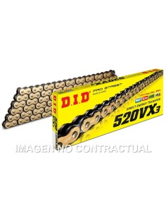 Cadena DID 520 VX3 (G&B) x 122 C