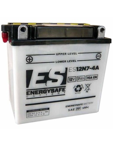 Batería Energysafe 12N7-4A Convencional