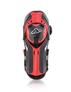 Rodillera Acerbis Gorilla negro/rojo - Protección robusta y cómoda 2