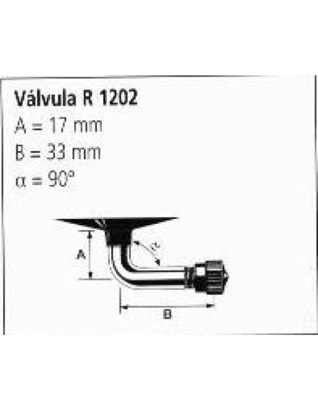 CAMARA MICHELIN  10B 4  VALVE 1202