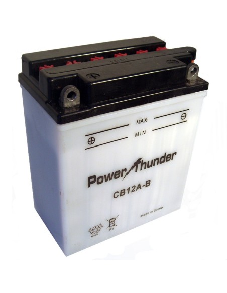 Batería Power Thunder CB12A-B Convencional